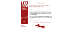 Desktop Screenshot of foxonthetown.com